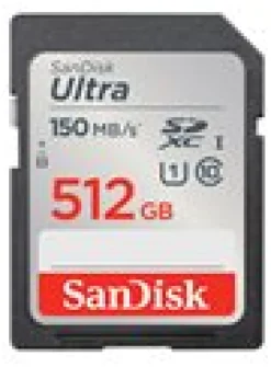 SanDisk Ultra - Flash-minneskort - 512 GB - Class 10 - SDXC UHS-I
