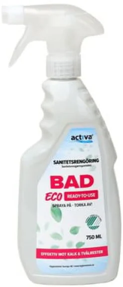 Sanitetsrent ACTIVA Bad Eco 750ml