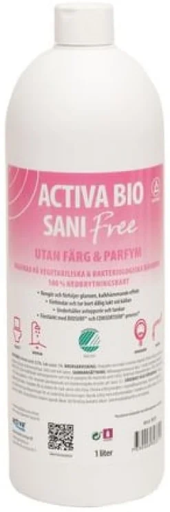 Sanitetsrent ACTIVA Bio Sani Free 1 L