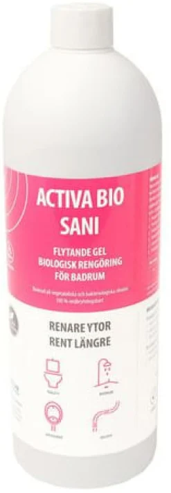 Sanitetsrent ACTIVA Bio Sani 1L