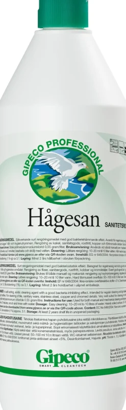 Sanitetsrent GIPECO Hågesan 1L