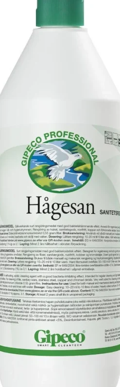 Sanitetsrent GIPECO Hågesan 1L