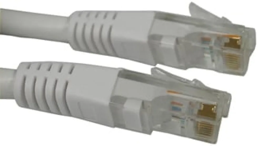 SAVER Network Cat 6 Cable, White (3m)