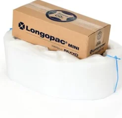 Säckkassett LONGOPAC Mini Standard 60m transparent