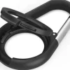 Secure Holder with Carabiner for Airtag - Black