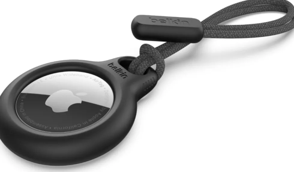 Secure Holder with Keyring - Black