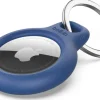 Secure Holder with Keyring - Blue