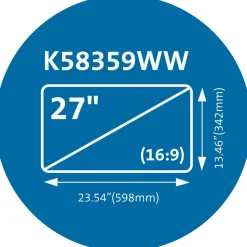 Sekretessfilter KENSINGTON Magpro 27'