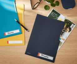 Sekretessmapp Leitz Cosy A4 PP Grå, 3/fp