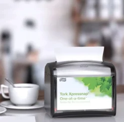 Servettdispenser TORK stående Xpressnap N4, svart