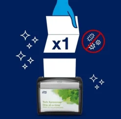 Servettdispenser TORK stående Xpressnap N4, röd