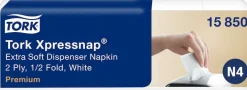 Servett för TORK Xpressnap Premium N4, Extra Mjuk, 1000/FP