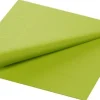 Servett 3-lags 24x24cm kiwi, 250st