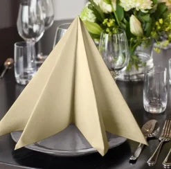 Servett TORK LinStyle Middag creme 50/fp