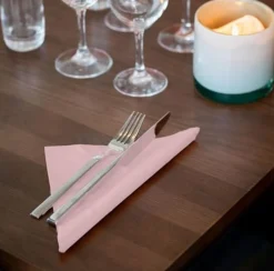 Servett TORK Lunch 3-lags ljrosa 150/fp