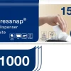 Servett TORK Xpressnap Premium N4, 2-lag, 8000/fp