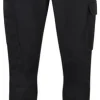 Servicebyxa TEXSTAR WP46 dam svart C36