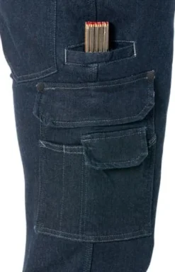 Servicejeans FRISTADS 2501 blå C58