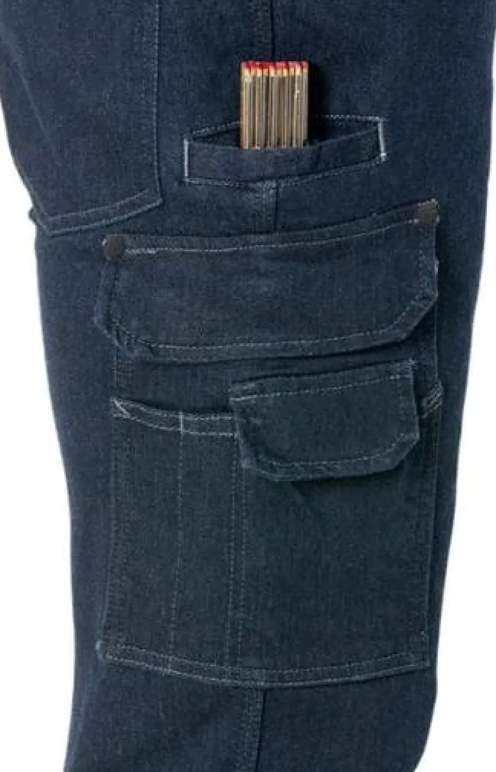 Servicejeans FRISTADS 2501 blå D104