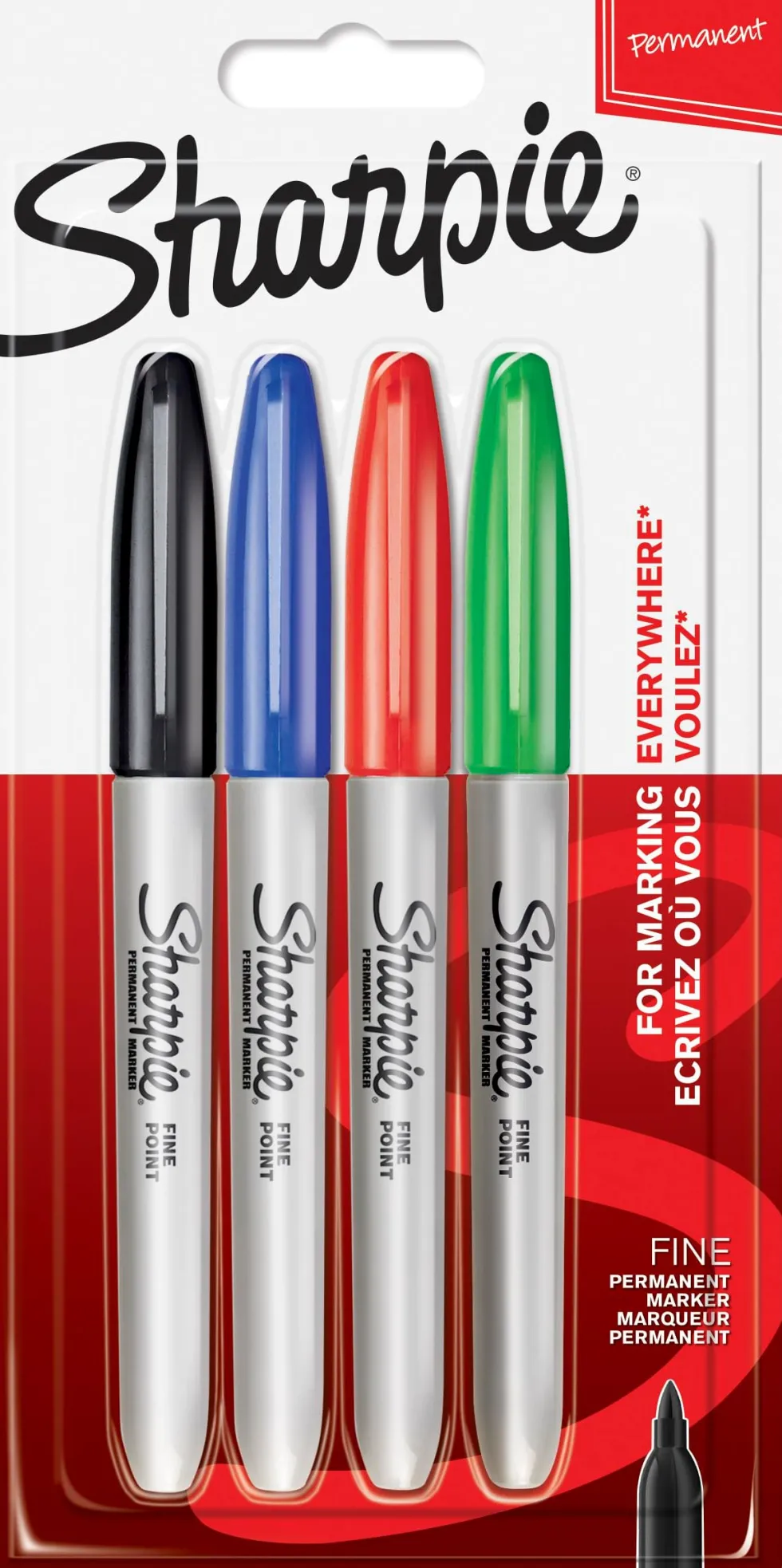 Sharpie Fine märkpenna Basic 1,0mm ass (4)