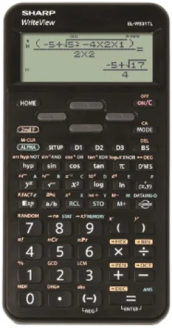 SHARP Scientific calculator EL-W531TL svart