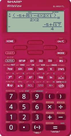 SHARP Scientific calculator EL-W531TL rosa