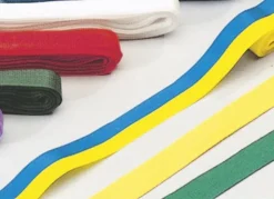 Sidenband Gul/Blå, 15mm x 5m