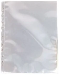 Signalficka ESSELTE A4 Vit, 0,11, 100/fp