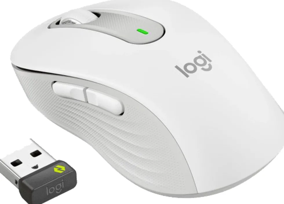 Signature M650 L Wireless Mouse for Business, Off-White