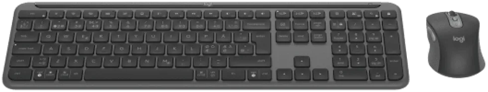 Signature Slim Combo MK950, Graphite (Nordic)