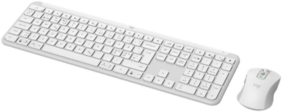 Signature Slim Combo MK950, Off-white (Nordic)