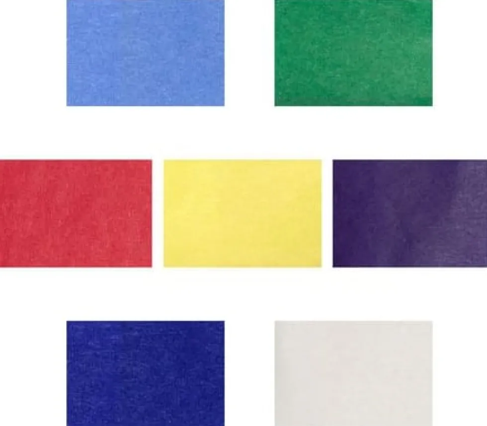 Silkespapper 50x70cm mörkblå 25 ark/fp
