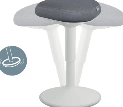Sittpall LEITZ Ergo Active Ljusgrå