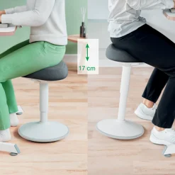Sittpall LEITZ Ergo Active Ljusgrå