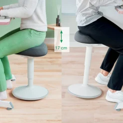 Sittpall LEITZ Ergo Active Ljusgrå