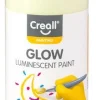 Självlysande färg CREALL 250ml Gul/Grön