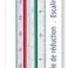 Skallinjal STAEDTLER skalor 1:2,5-100