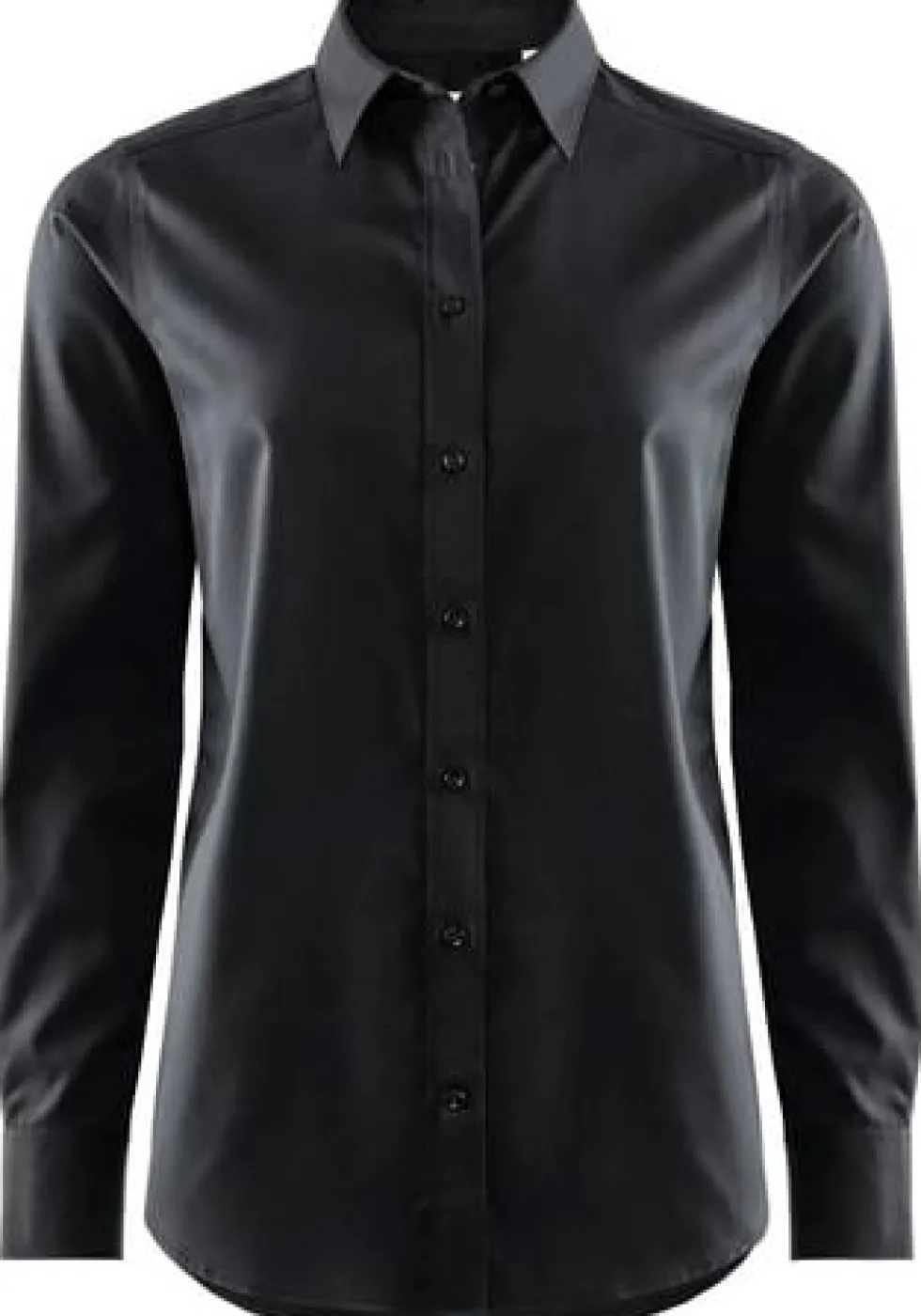 Skjorta BERKELEY Plainton dam svart 2XL