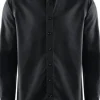 Skjorta BERKELEY Plainton tail svart XL