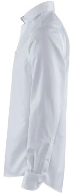 Skjorta BERKELEY Plainton tail vit L