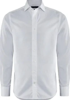 Skjorta BERKELEY Plainton tail vit 2XL