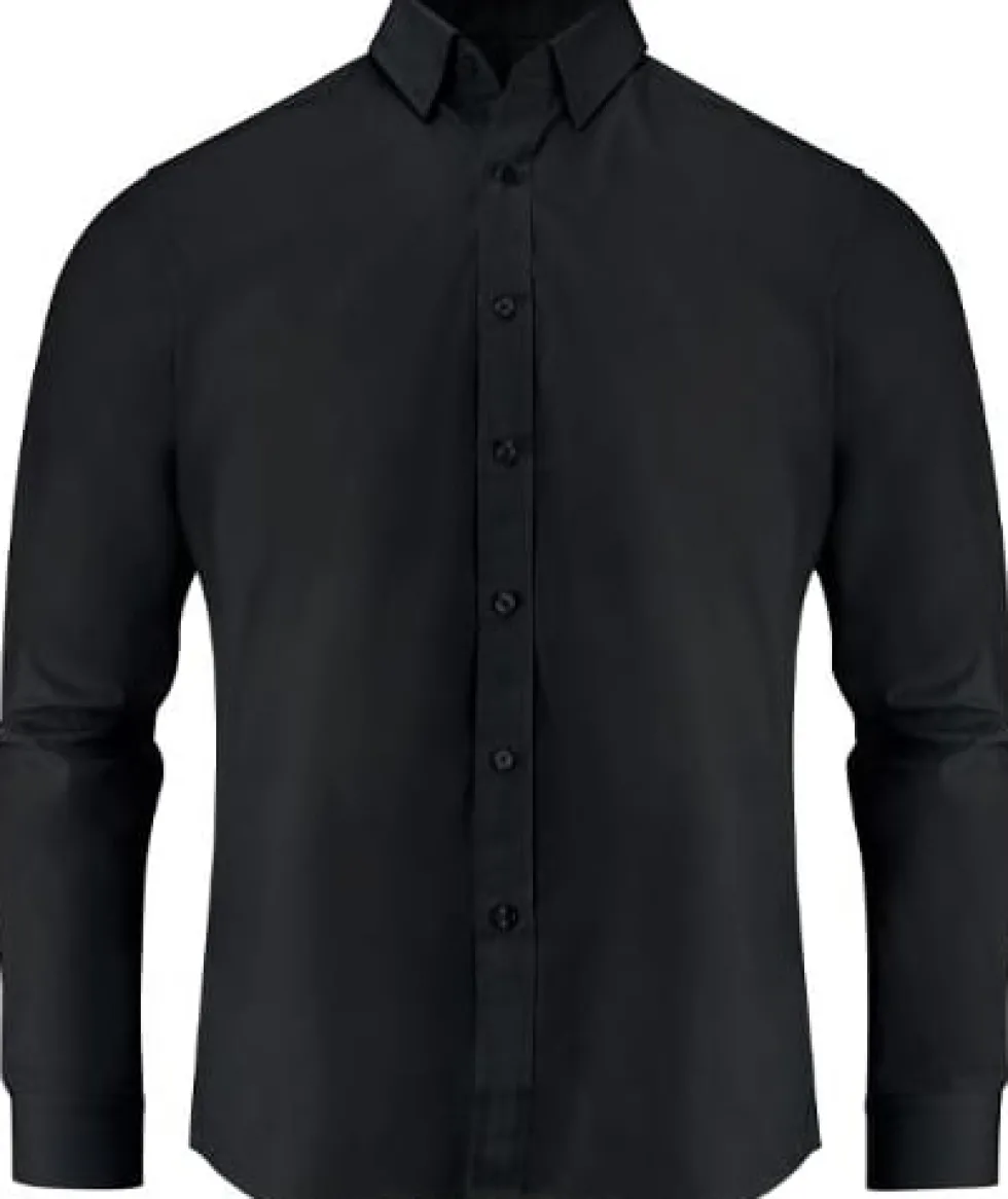 Skjorta JAMES HARVEST Acton svart 4XL