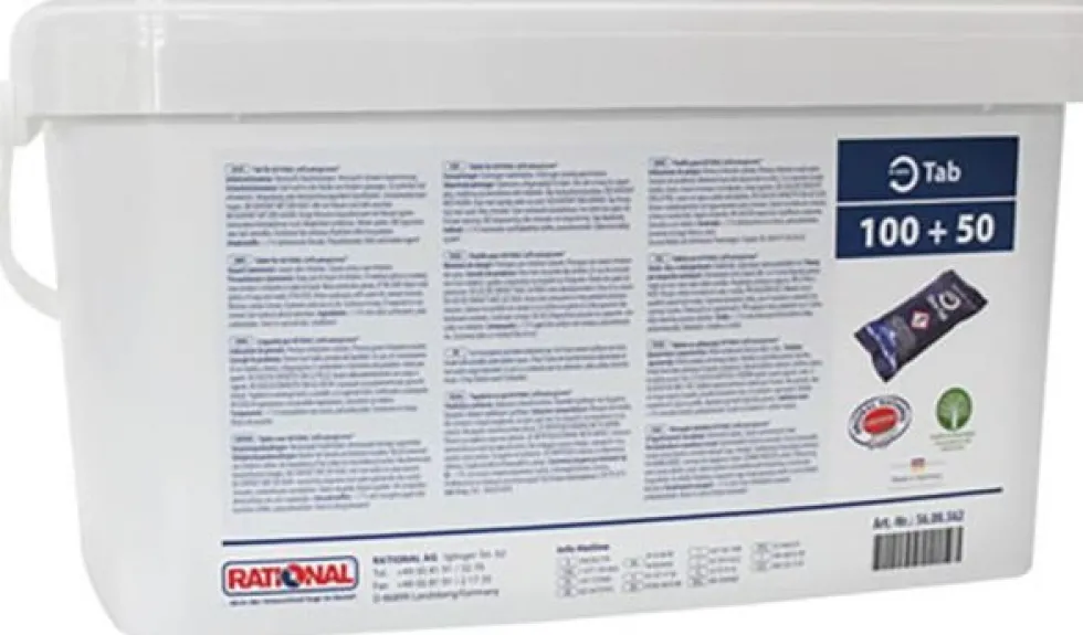 Sköljtablett ugn RATIONAL Care 150/fp