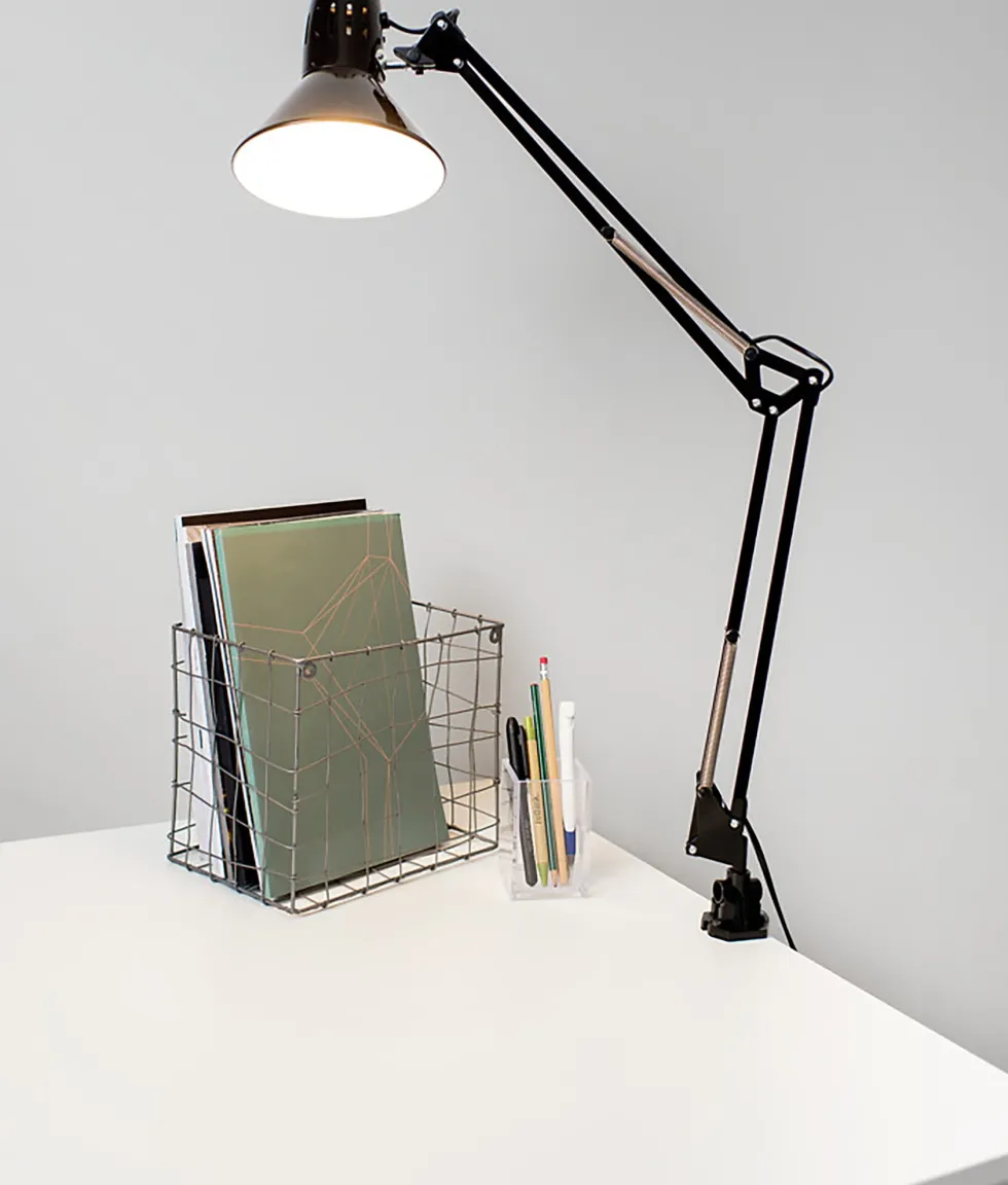 Skrivbordslampa Venla Svart