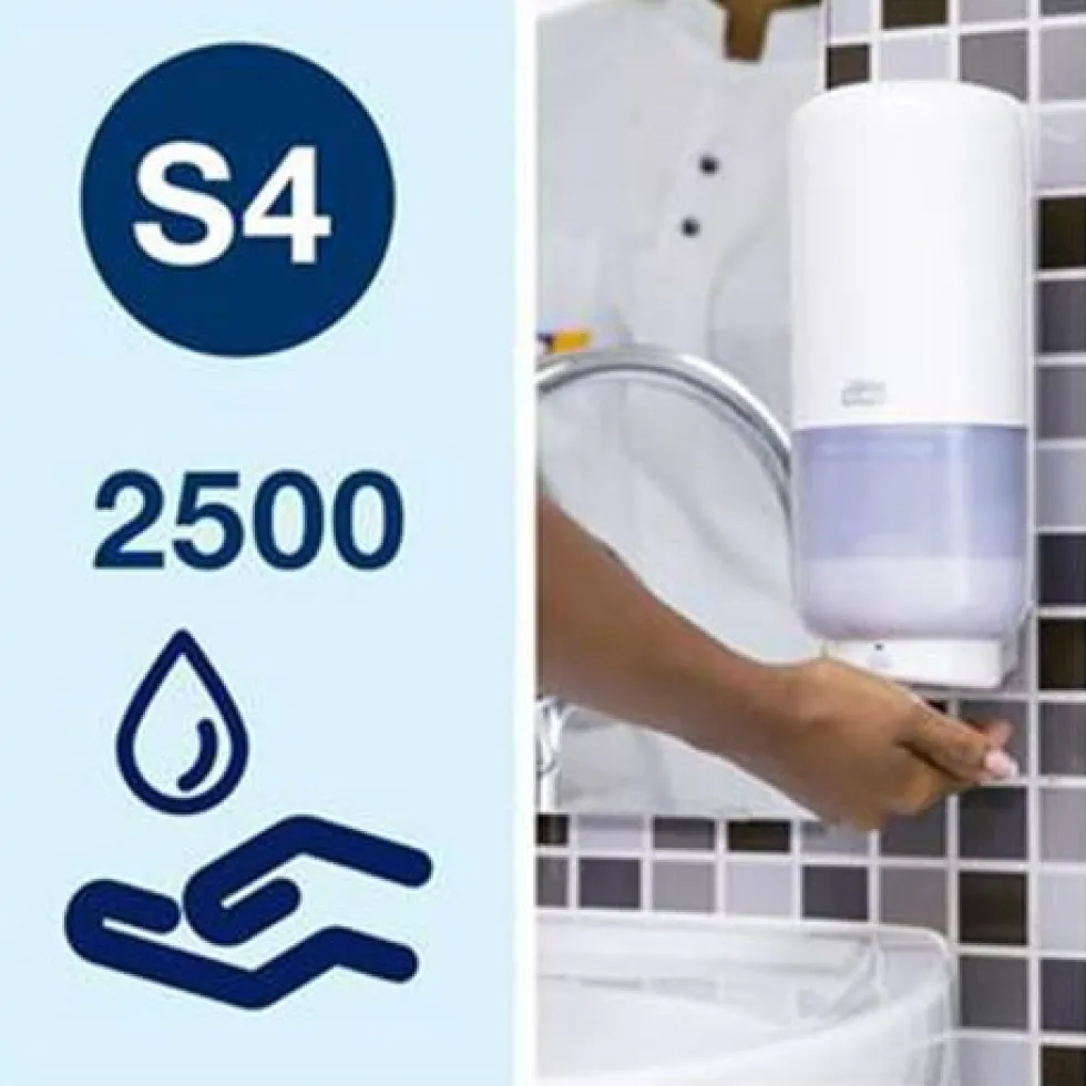 Skumtvål TORK S4 Clarity oparfymerad 1L