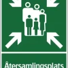 Skylt Återsamlingsplats 297x420mm