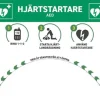 Skylt till ROTAID-skåp