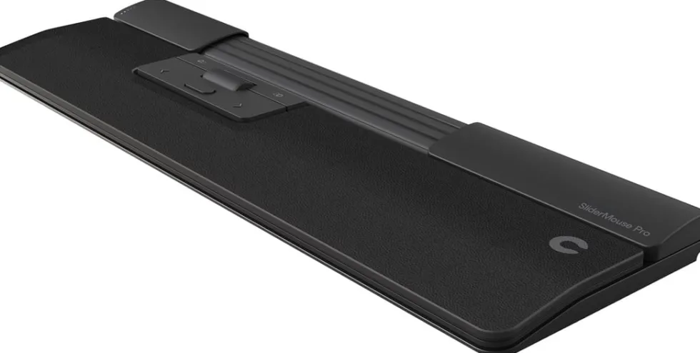 SliderMouse Pro Wired, Slim WR, Vegan leather