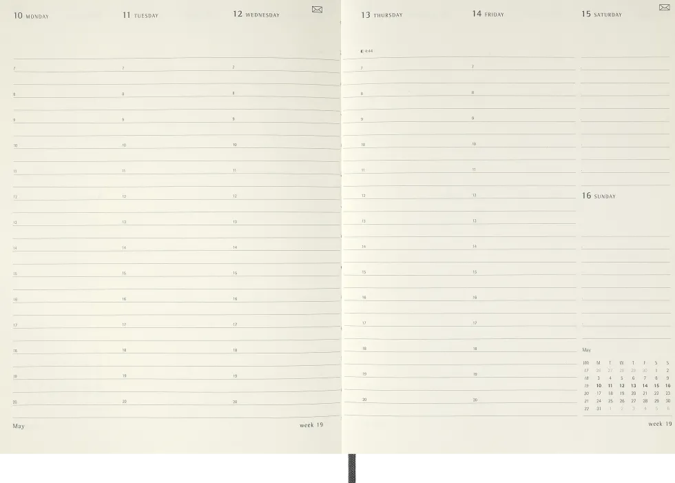 Smart Pro Digital Planner 12M Weekly XL Svart 2027