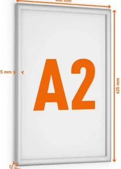Snäppram DURABLE Aluminium A2